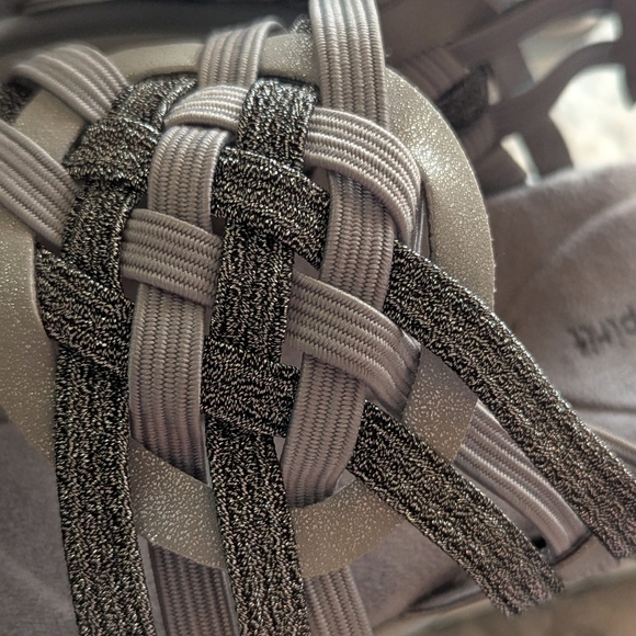 Easy Spirit Braided Metallic Women's Size 6 1/2 Sandals NWOB ✨ 2 /$15 ✨ - Picture 5 of 5